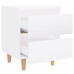 VidaXL 805864 Table de nuit et table de chevet Blanc - Vue supplémentaire 6