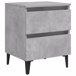VidaXL 805877, Couleur du béton, Bois, 400 mm, 350 mm, 500 mm, 1 pièce(s)