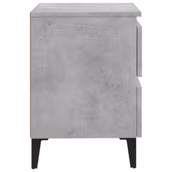 VidaXL 805877 Table de nuit et table de chevet Couleur du béton - Vue supplémentaire 4