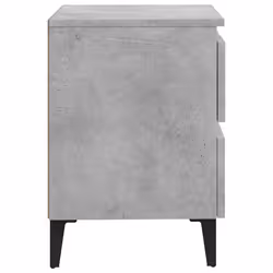 VidaXL 805878 Table de nuit et table de chevet Couleur du béton - Vue supplémentaire 5