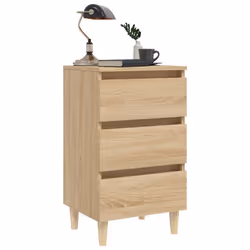 VidaXL 805893 Table de nuit et table de chevet Chêne - Vue supplémentaire 4