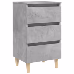 VidaXL 805896 Table de nuit et table de chevet Couleur du béton - Vue supplémentaire 5