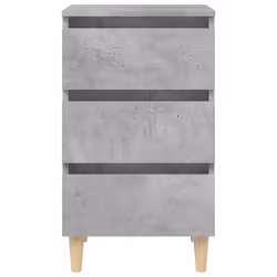 VidaXL 805896 Table de nuit et table de chevet Couleur du béton - Vue supplémentaire 6