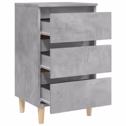 VidaXL 805896 Table de nuit et table de chevet Couleur du béton - Vue supplémentaire 8