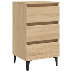 VidaXL 805911 Table de nuit et table de chevet Chêne