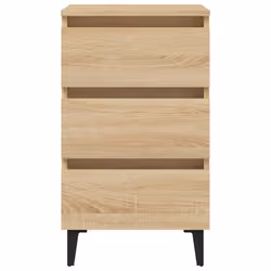 VidaXL 805911 Table de nuit et table de chevet Chêne - Vue supplémentaire 5