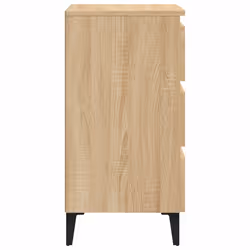 VidaXL 805911 Table de nuit et table de chevet Chêne - Vue supplémentaire 6