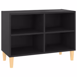 VidaXL 805924, Noir, Bois, Bois, 695 mm, 300 mm, 500 mm