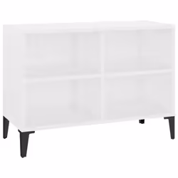VidaXL 805932, Blanc, Métal, Bois, 695 mm, 300 mm, 500 mm, 1 pièce(s)
