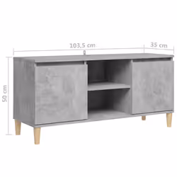 VidaXL 805963 Support TV et centre de divertissement - Vue supplémentaire 8