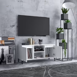 VidaXL 805968 Support TV et centre de divertissement
