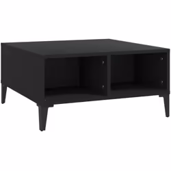 Cette table basse au design moderne est un meuble pratique pour votre espace de vie. Cette table centrale est fabriquée en bo ...