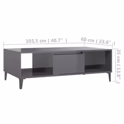 VidaXL 806030 Table à café, latérale et de salon - Vue supplémentaire 7