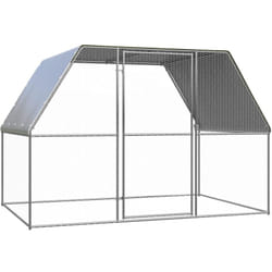 Poulailler d'extérieur 3x2x2 m Acier galvanisé