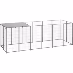 Ce chenil polyvalent est un excellent paradis de jeu en plein air pour vos chiens ! La grande cage pour chien offre un grand ...