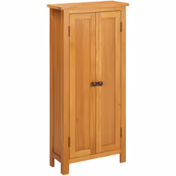 Cette armoire de rangement en bois présente un design simple et élégant, et constitue un excellent supplément à votre chambre ...