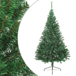 VIDAXL Sapin de Noël 240 cm - Demi avec support