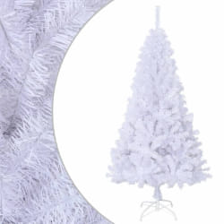 vidaXL Arbre de Noël avec branches épaisses - 120 cm Blanc