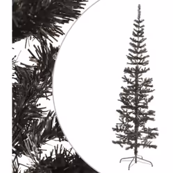 Ce sapin de Noël mince forme la pièce maîtresse de vos décorations de Noël, créant une ambiance de Noël unique. Ce sapin de N ...