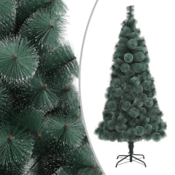 vidaXL Sapin de Noël artificiel avec support Vert 180 cm PET - TU