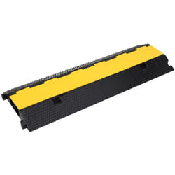Vidaxl - Rampe de protection de câble avec 2 canaux 100 cm caoutchouc
