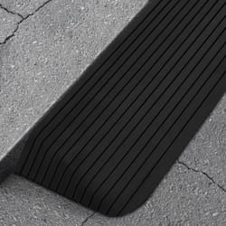 Vidaxl - Rampes de seuil 2 pcs 110x41x5 cm Caoutchouc
