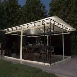 Si vous cherchez un supplément d'auvent pour vos activités en plein air, ce belvédère de jardin est la paire parfaite pour vo ...