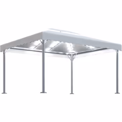 Ce belvédère présente un design classique et élégant, qui sera parfait pour les événements en plein air, tels que les dîners, ...