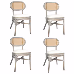 VidaXL 3071721, Lin, Rotin, 460 mm, 530 mm, 830 mm, 4 pièce(s)