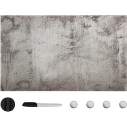 No Brand - vidaXL Tableau noir magnétique mural Verre 100x60 cm