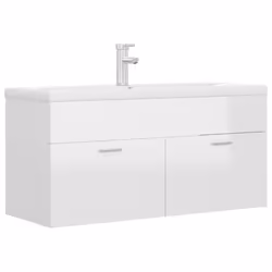VidaXL 3070853, Blanc, 1010 mm, 395 mm, 185 mm, 1 pièce(s)