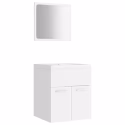 VidaXL 3070856, Blanc, Bois, 400 mm, 15 mm, 370 mm, 1 pièce(s)
