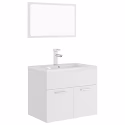 VidaXL 3071333, Blanc, Bois, 910 mm, 390 mm, 180 mm, 1 pièce(s)