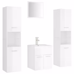 VidaXL 3071492, Blanc, 410 mm, 385 mm, 460 mm, 40 cm, 1,5 cm