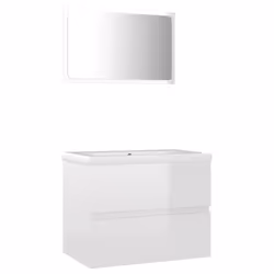 VidaXL 3071591, Blanc, Bois, 610 mm, 395 mm, 185 mm, 1 pièce(s)