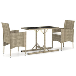 VidaXL 3072459 ensemble de meubles de jardin