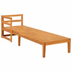 VidaXL 316313 banc de jardin Bois d'acacia, Tissu, Polyester - Vue supplémentaire 4