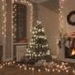 vidaXL Guirlande LED avec 150 LED Blanc chaud 15 m PVC - TU
