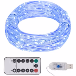 Cette guirlande lumineuse à LED est parfaite pour une utilisation comme un complément d’éclairage à tout projet décoratif. El ...