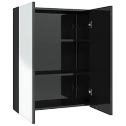 VidaXL 331524 miroir de salle de bain et armoire de rangement pour évier
