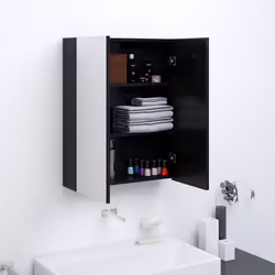 VidaXL 331524 miroir de salle de bain et armoire de rangement pour évier