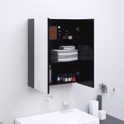 VidaXL 331529 miroir de salle de bain et armoire de rangement pour évier
