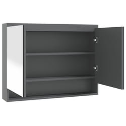 VidaXL 331534 miroir de salle de bain et armoire de rangement pour évier