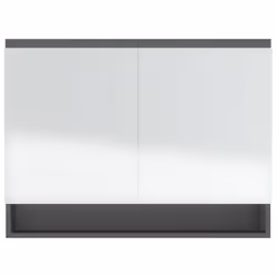 VidaXL 331534 miroir de salle de bain et armoire de rangement pour évier - Vue supplémentaire 5