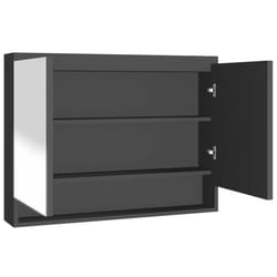VidaXL 331536 miroir de salle de bain et armoire de rangement pour évier