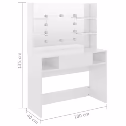 VidaXL 331539 coiffeuse et ensemble de coiffeuses pour chambre à coucher - Vue supplémentaire 6