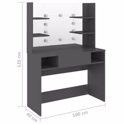 VidaXL 331542 coiffeuse et ensemble de coiffeuses pour chambre à coucher - Vue supplémentaire 6