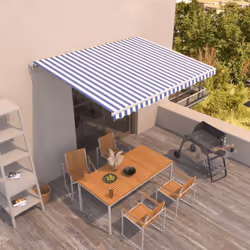 DESCRIPTION GÉNÉRALE Créez un endroit agréable et frais dans vos espaces extérieurs avec cet auvent rétractable ! Construit a ...