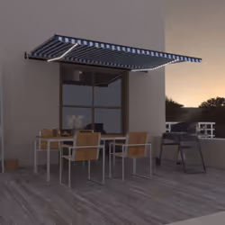 Créez un endroit agréable et frais dans vos espaces extérieurs avec cet auvent rétractable ! Cet auvent d'extérieur est const ...