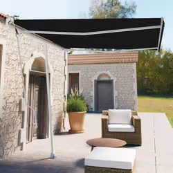 vidaXL Auvent automatique sur pied 300x250 cm Anthracite - TU